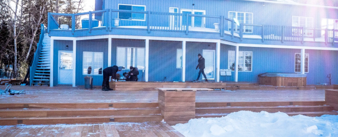 hardwood deck, winter deck, prepare deck for winter, hardwood winter