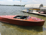 Mahogany-wood-boat